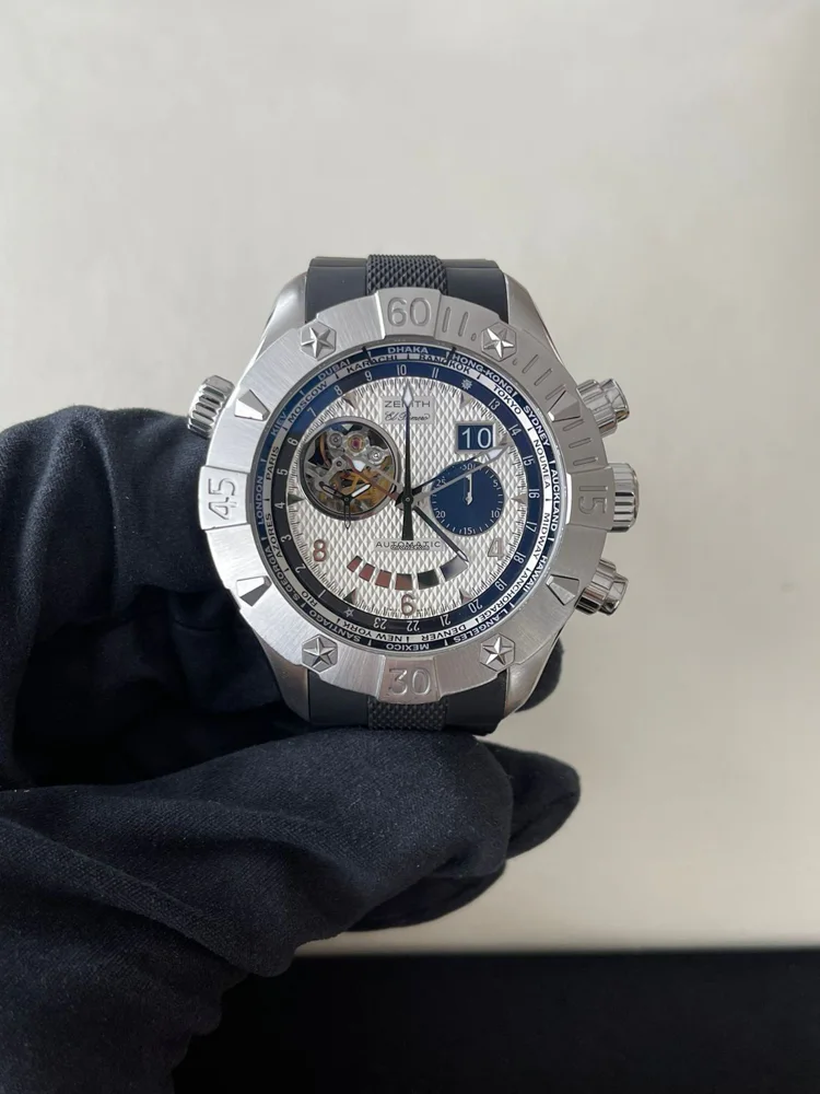 Zenith Defy Classic Open Grande Date Multicity